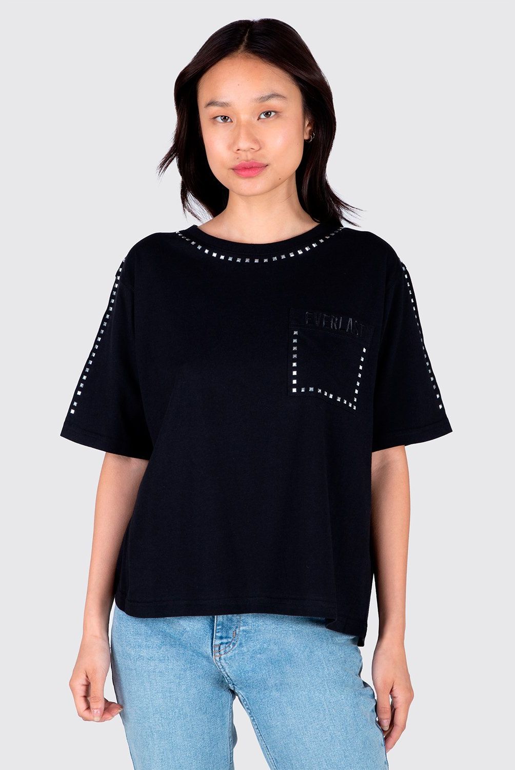 EVERLAST - Polera Manga Corta Satyr Mujer Everlast