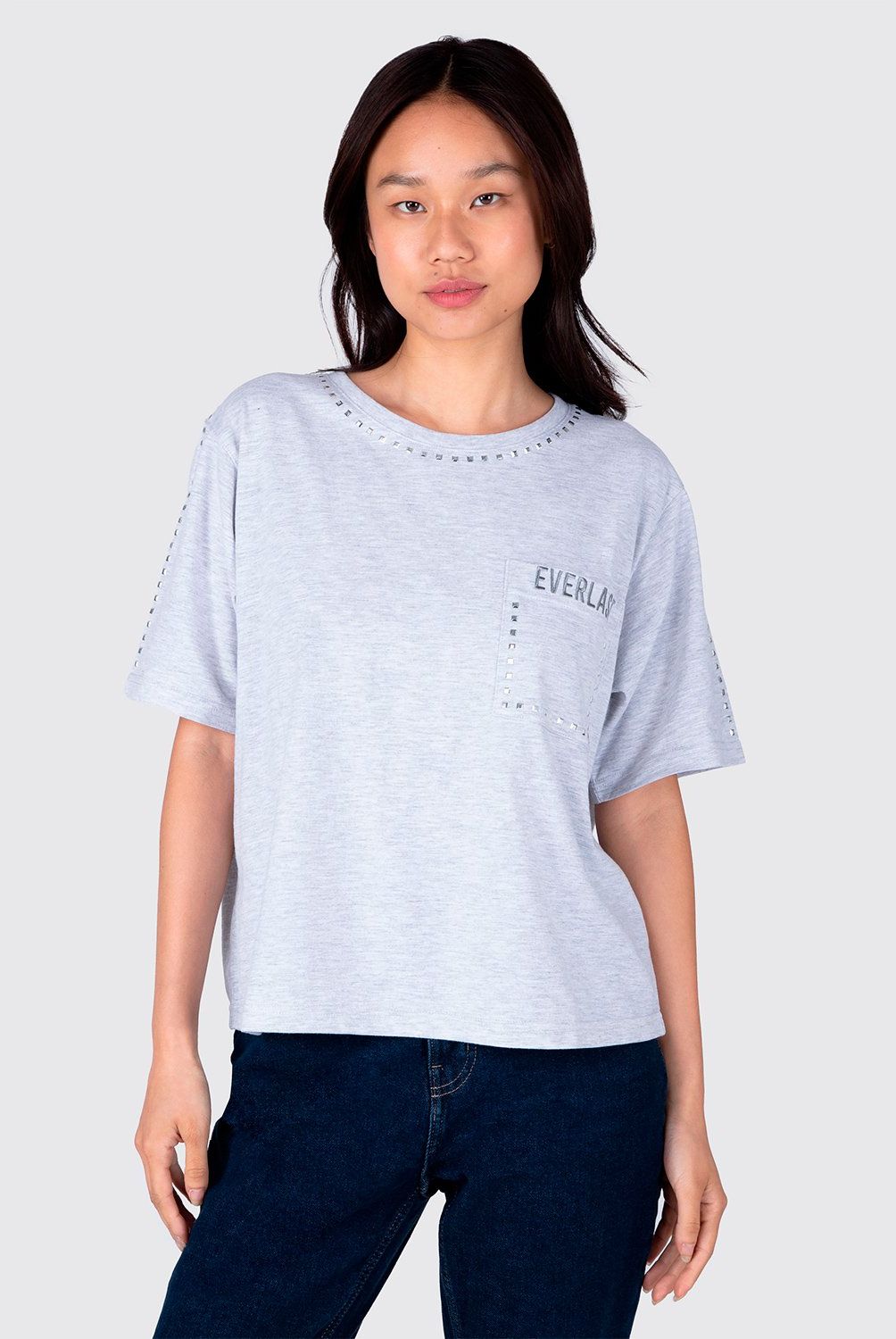 EVERLAST - Polera Manga Corta Satyr Mujer Everlast