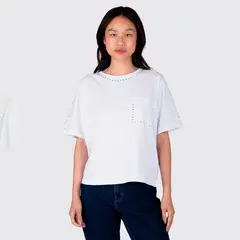 EVERLAST - Polera Manga Corta Satyr Mujer
