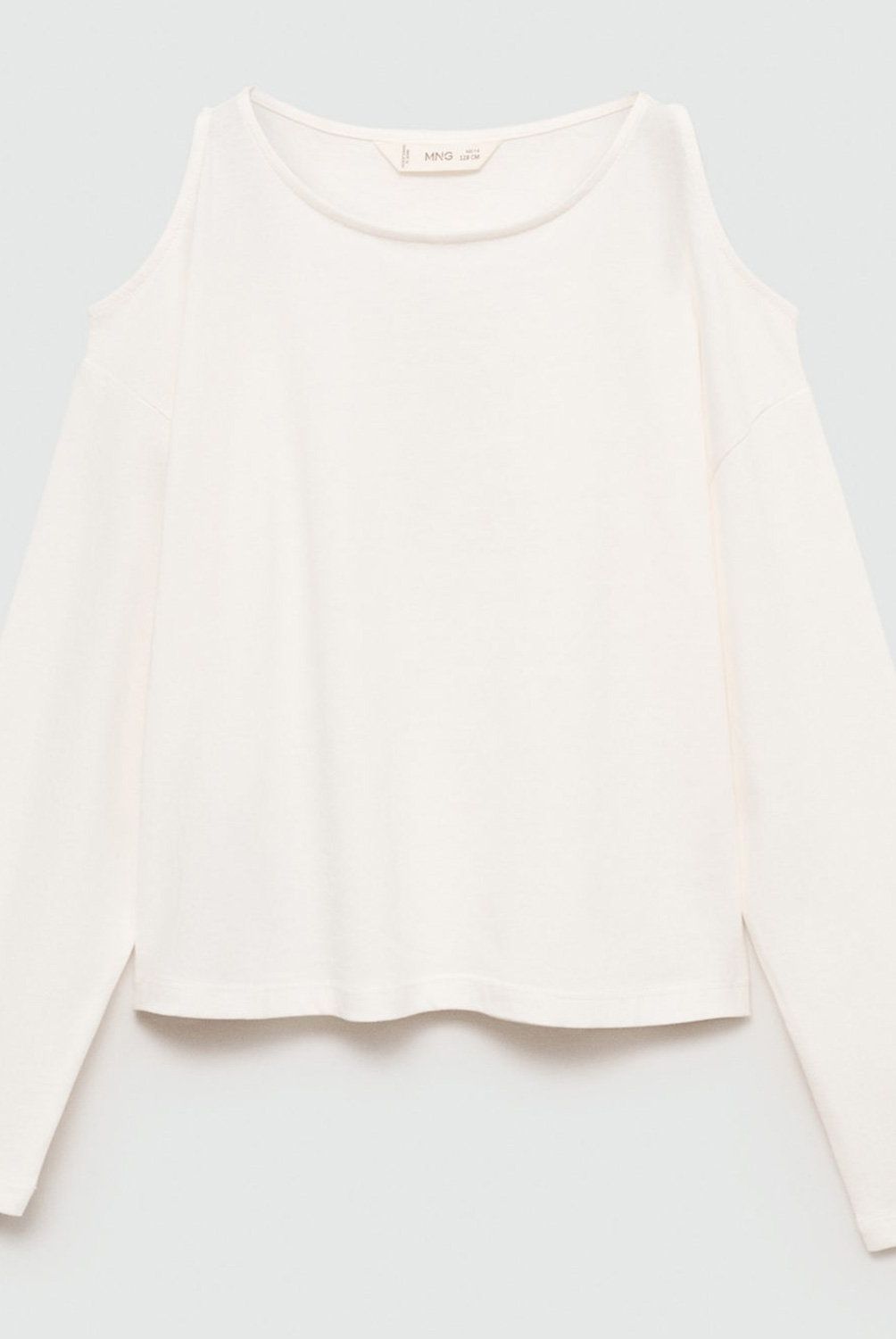 MANGO KIDS - Polera Manga Larga Aberturas Niña Mango Kids