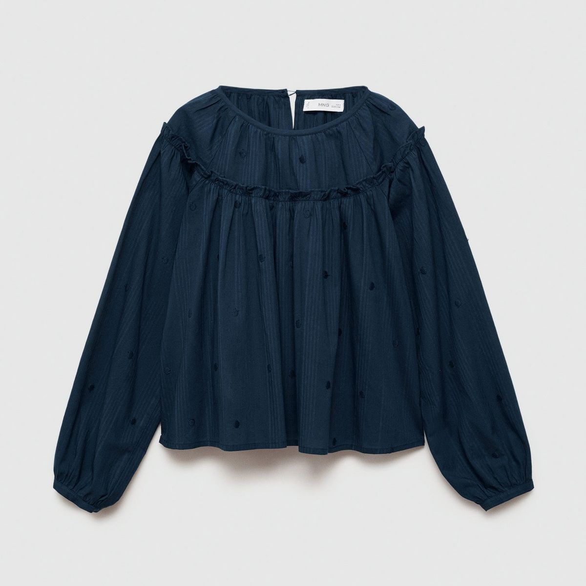 MANGO KIDS - Blusa Lunares Bordados Niña Mango Kids