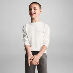 MANGO KIDS - Polera Algodón Manga Larga Niño