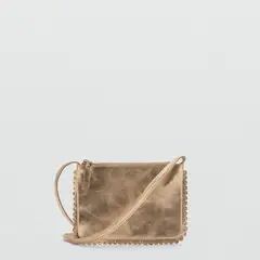 MANGO KIDS - Bolso Pequeño Metalizado Niña