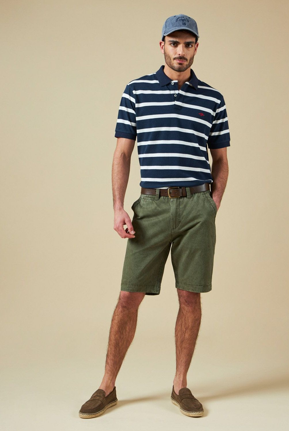 SAVILLE ROW - Bermuda Casual Slim Hombre Saville Row