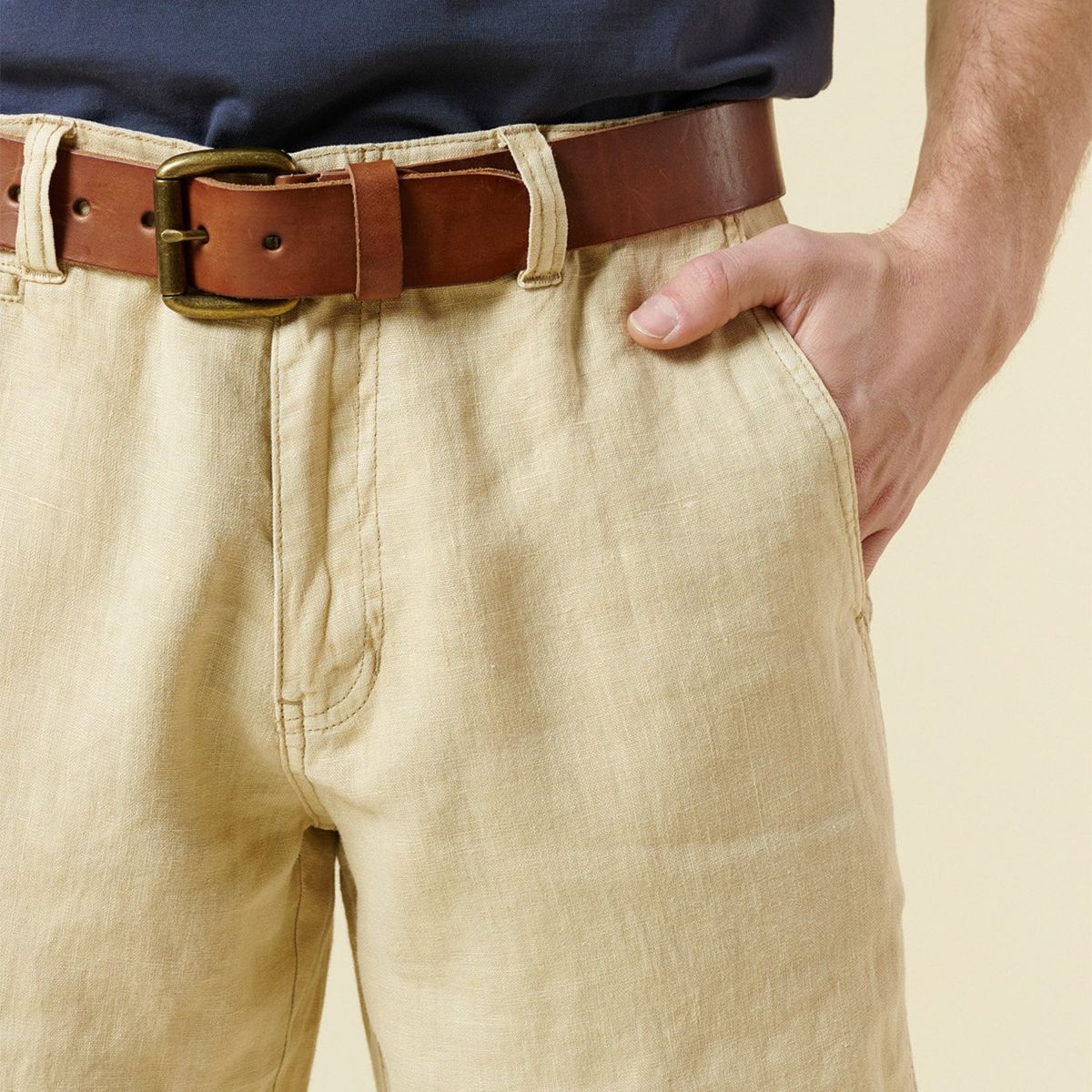 SAVILLE ROW - Bermuda Casual Slim Hombre Saville Row