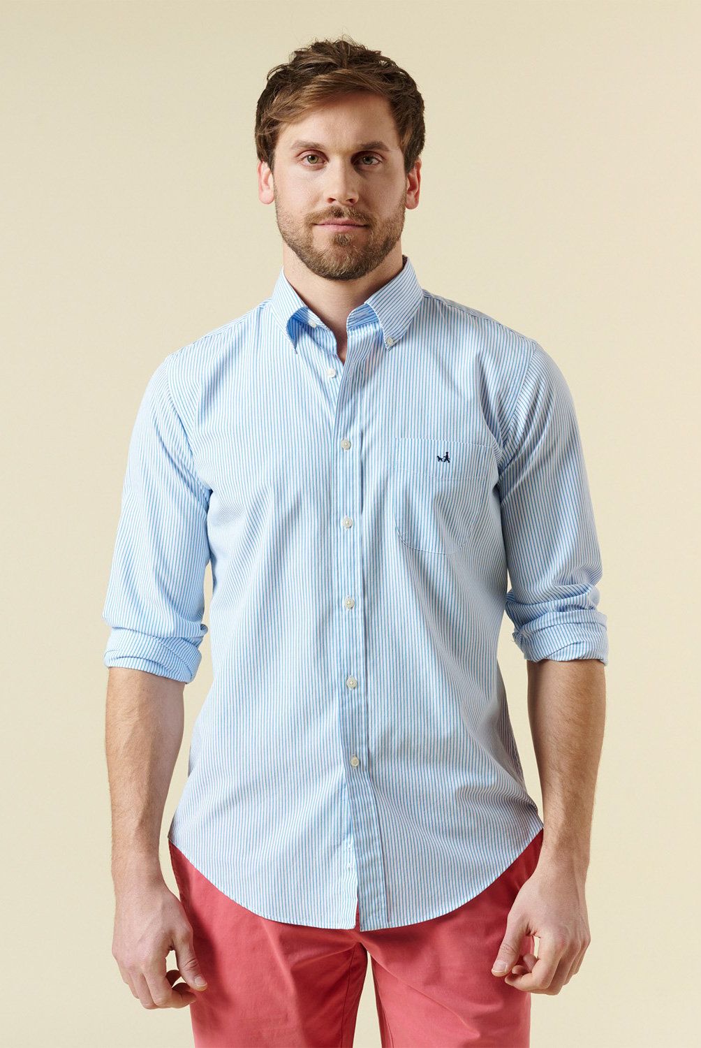 SAVILLE ROW - Bermuda Casual Slim Hombre Saville Row