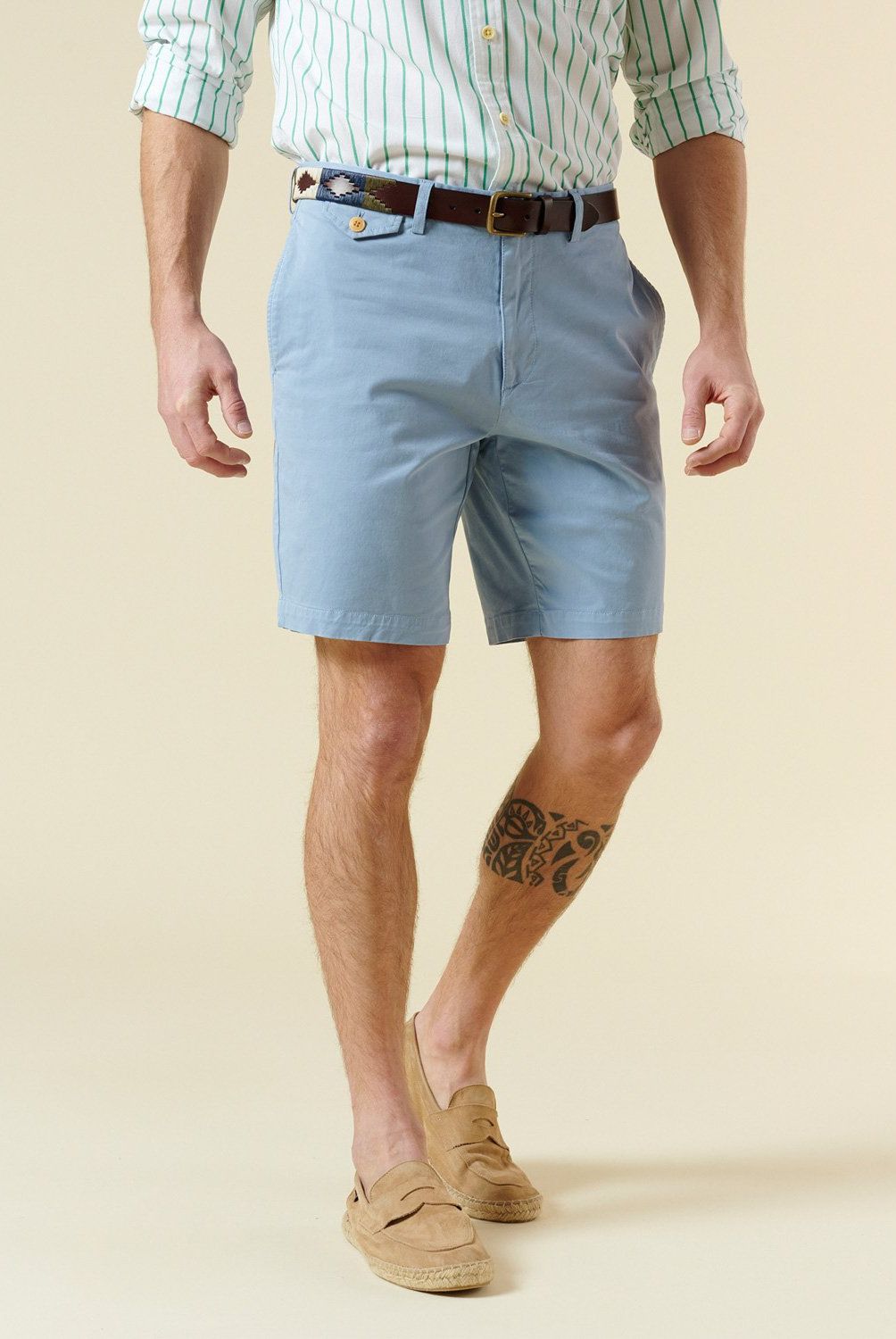 SAVILLE ROW - Bermuda Casual Slim Hombre Saville Row