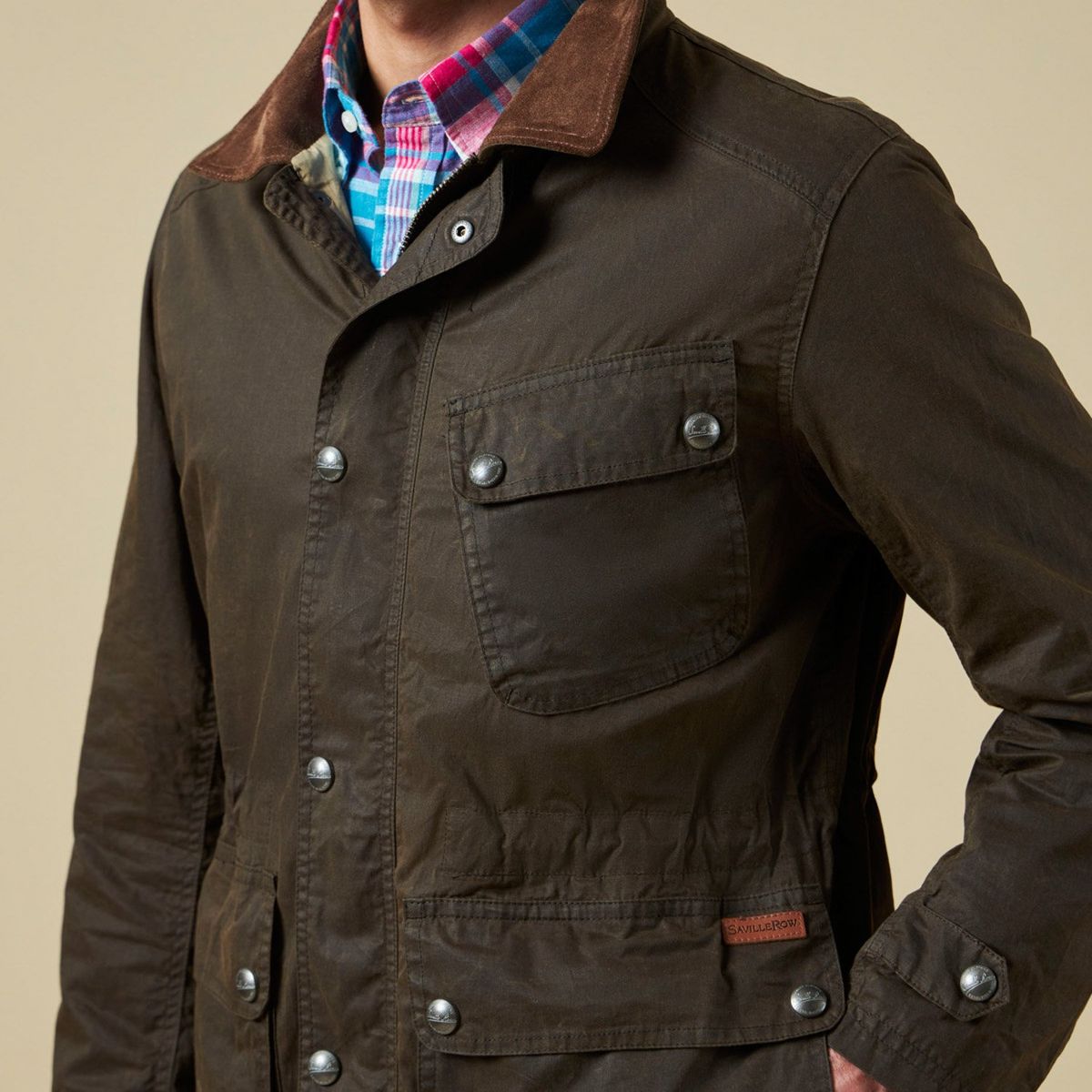 SAVILLE ROW - Chaqueta Algodón Hombre Saville Row