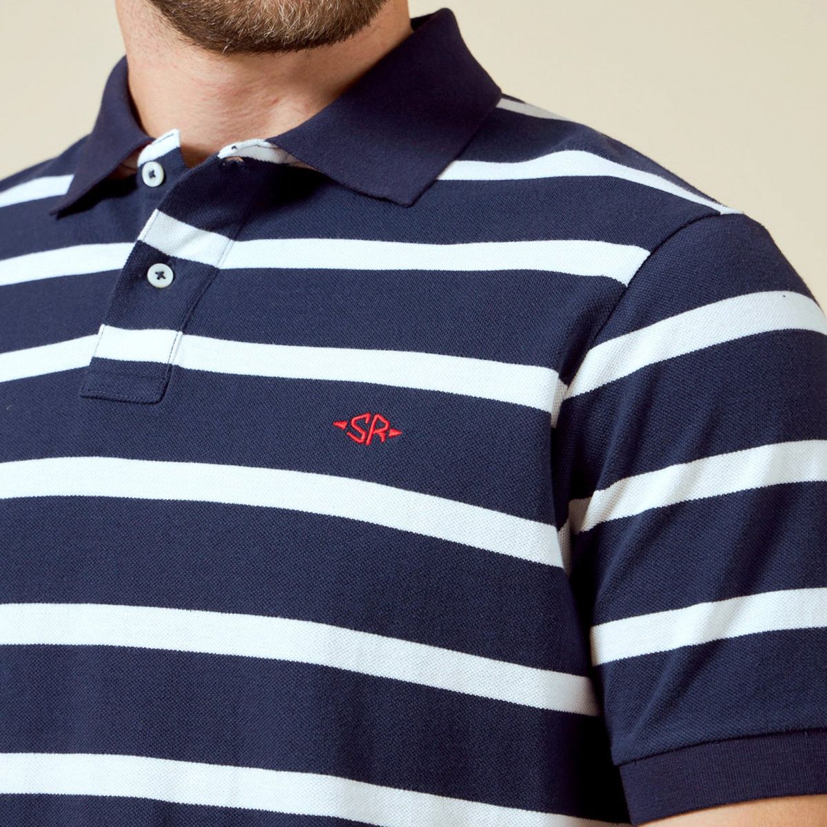 SAVILLE ROW - Polera Manga Corta Algodón Hombre Saville Row