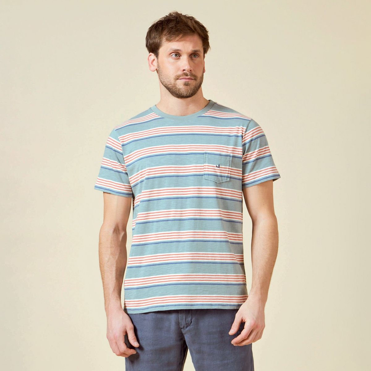 SAVILLE ROW - Polera Manga Corta Algodón Hombre Saville Row