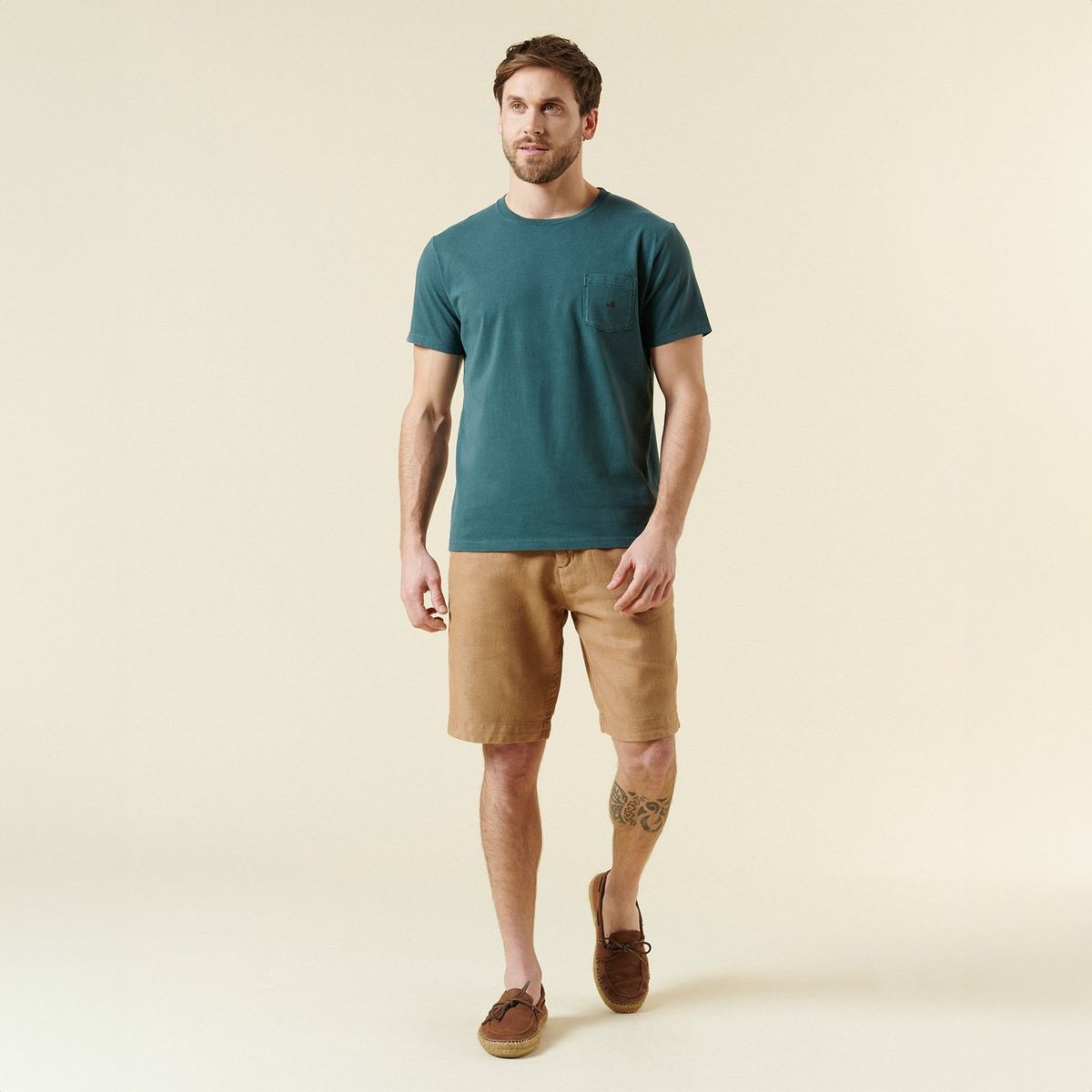 SAVILLE ROW - Polera Manga Corta Algodón Hombre Saville Row