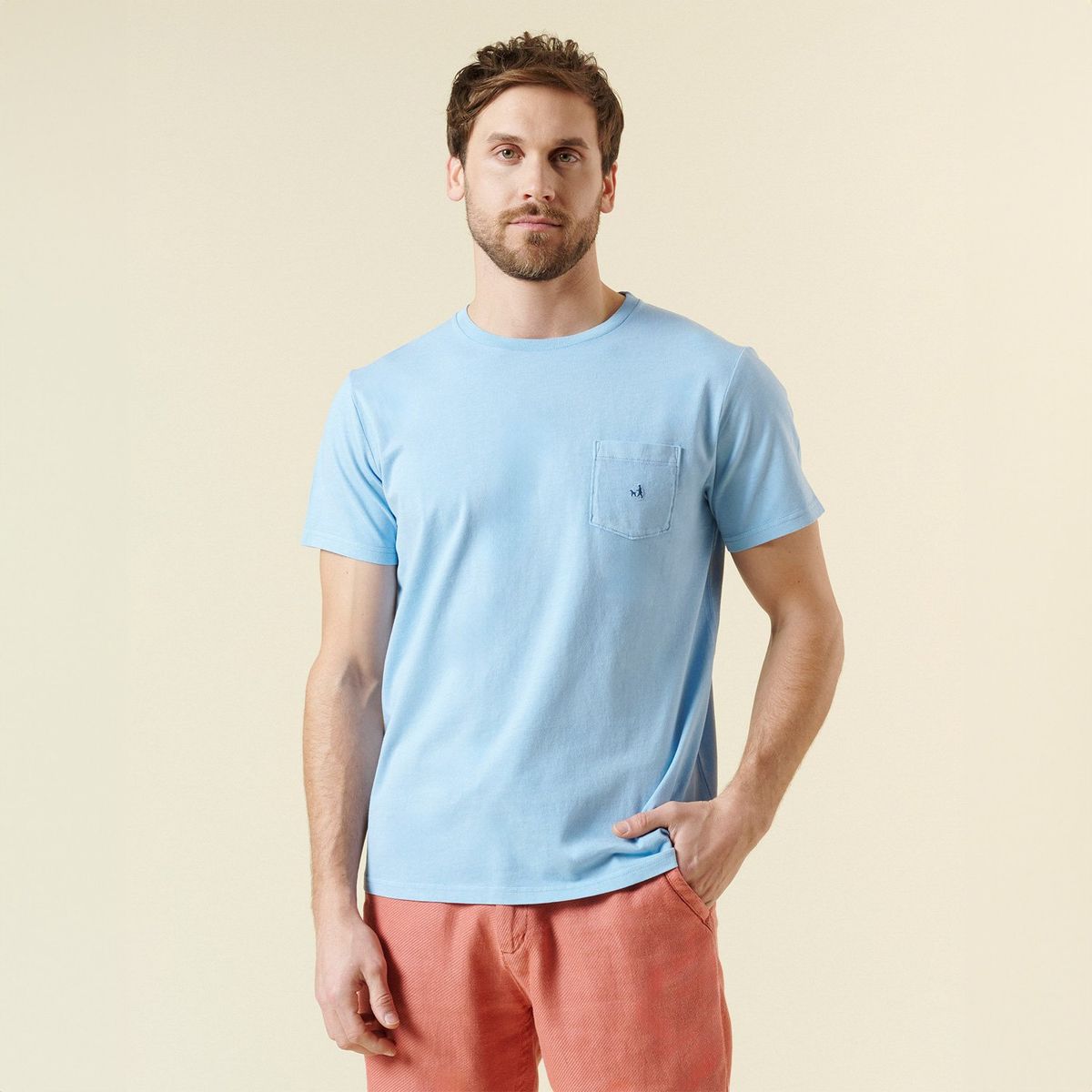 SAVILLE ROW - Polera Manga Corta Algodón Hombre Saville Row