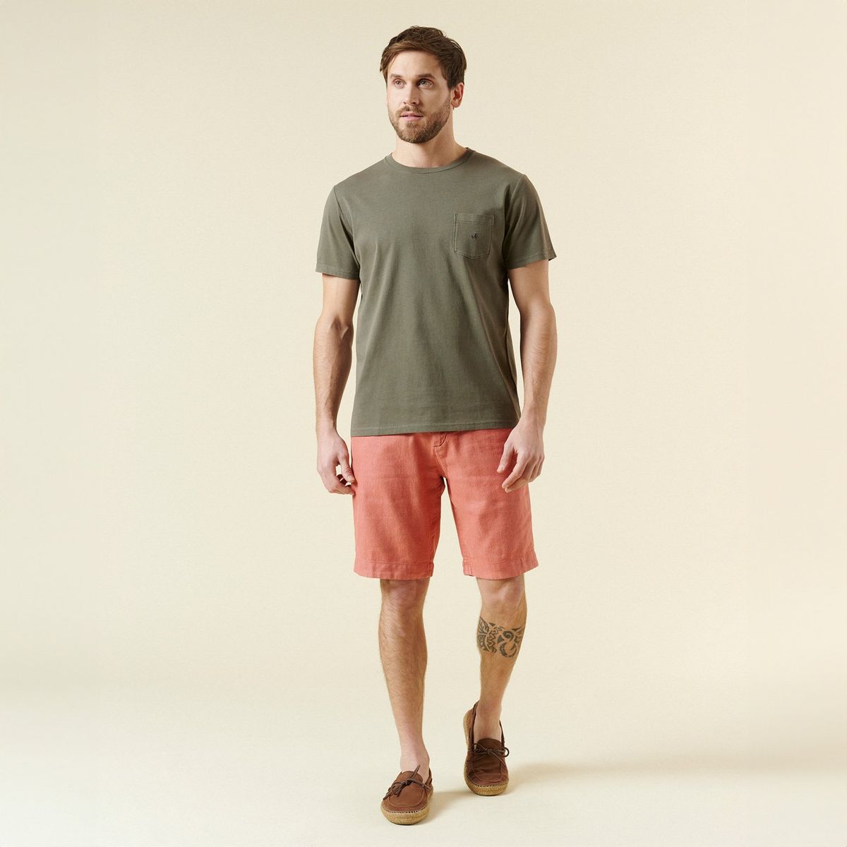 SAVILLE ROW - Polera Manga Corta Algodón Hombre Saville Row