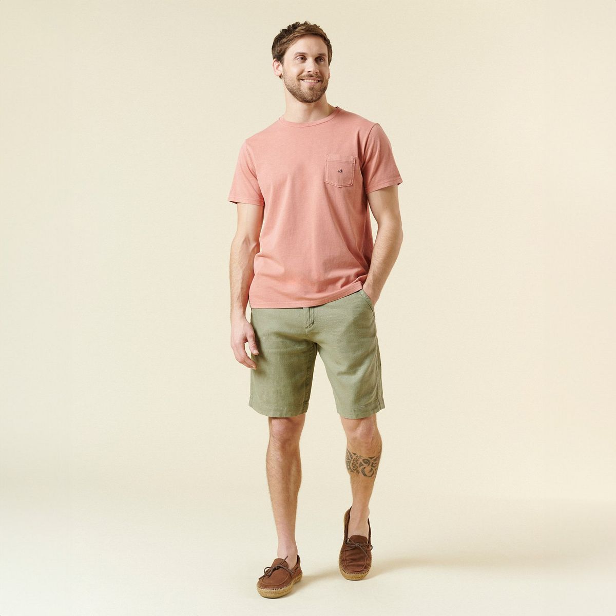 SAVILLE ROW - Polera Manga Corta Algodón Hombre Saville Row