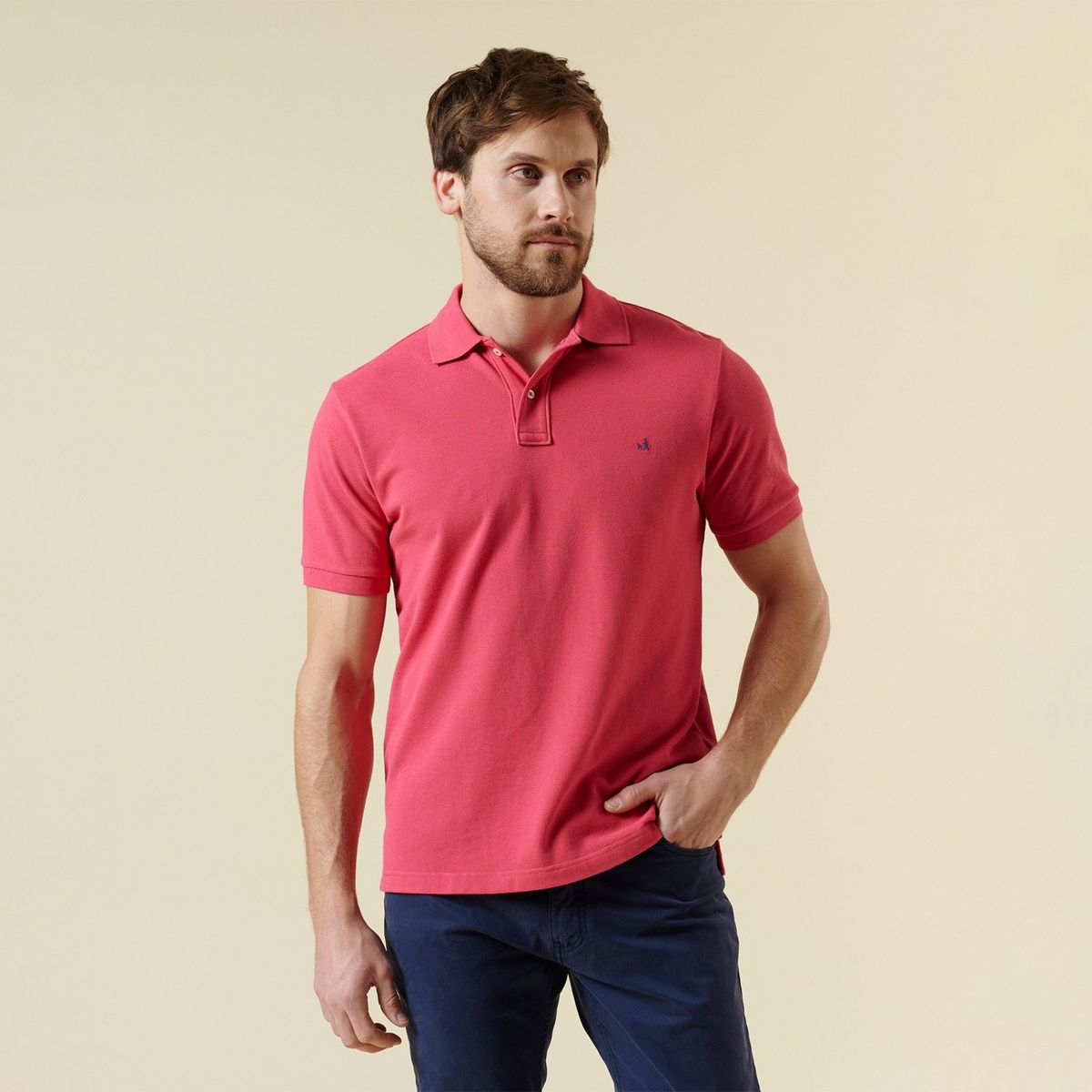 SAVILLE ROW - Polera Manga Corta Hombre Saville Row
