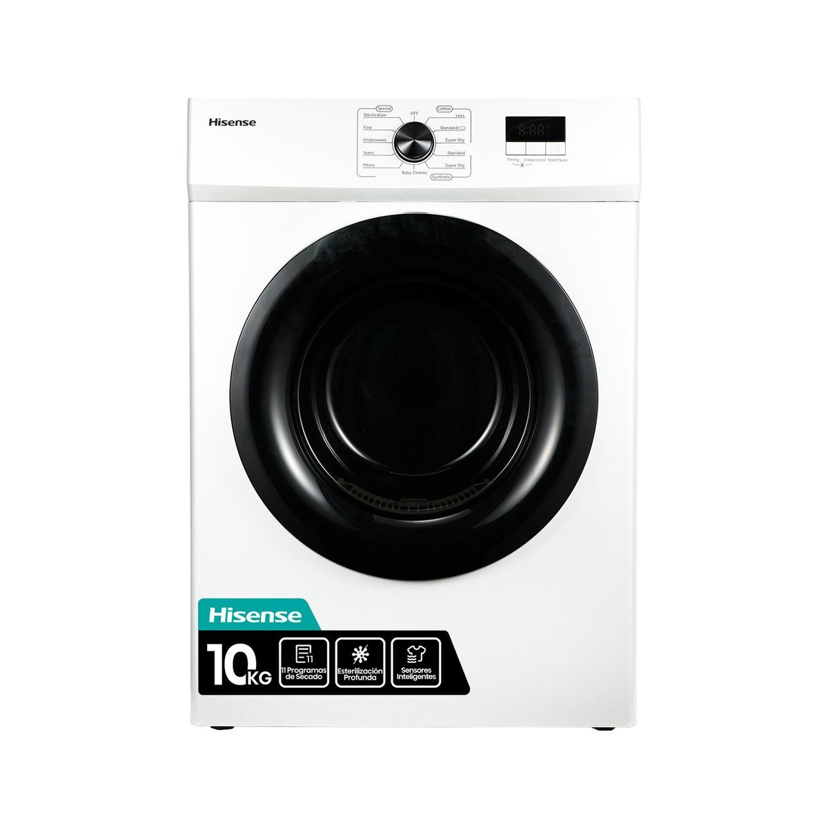 HISENSE - Secadora 10Kg DV1W1001UW Hisense 