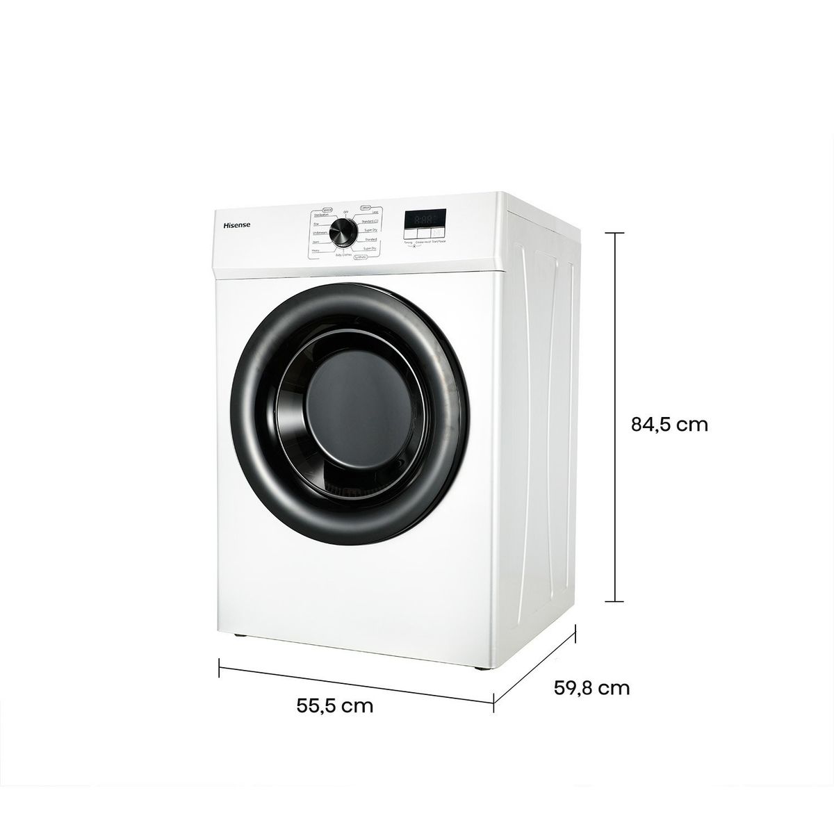 HISENSE - Secadora 10Kg DV1W1001UW Hisense 