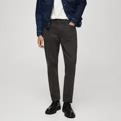 MANGO MAN - Jeans Benc Tapered Cropped Hombre