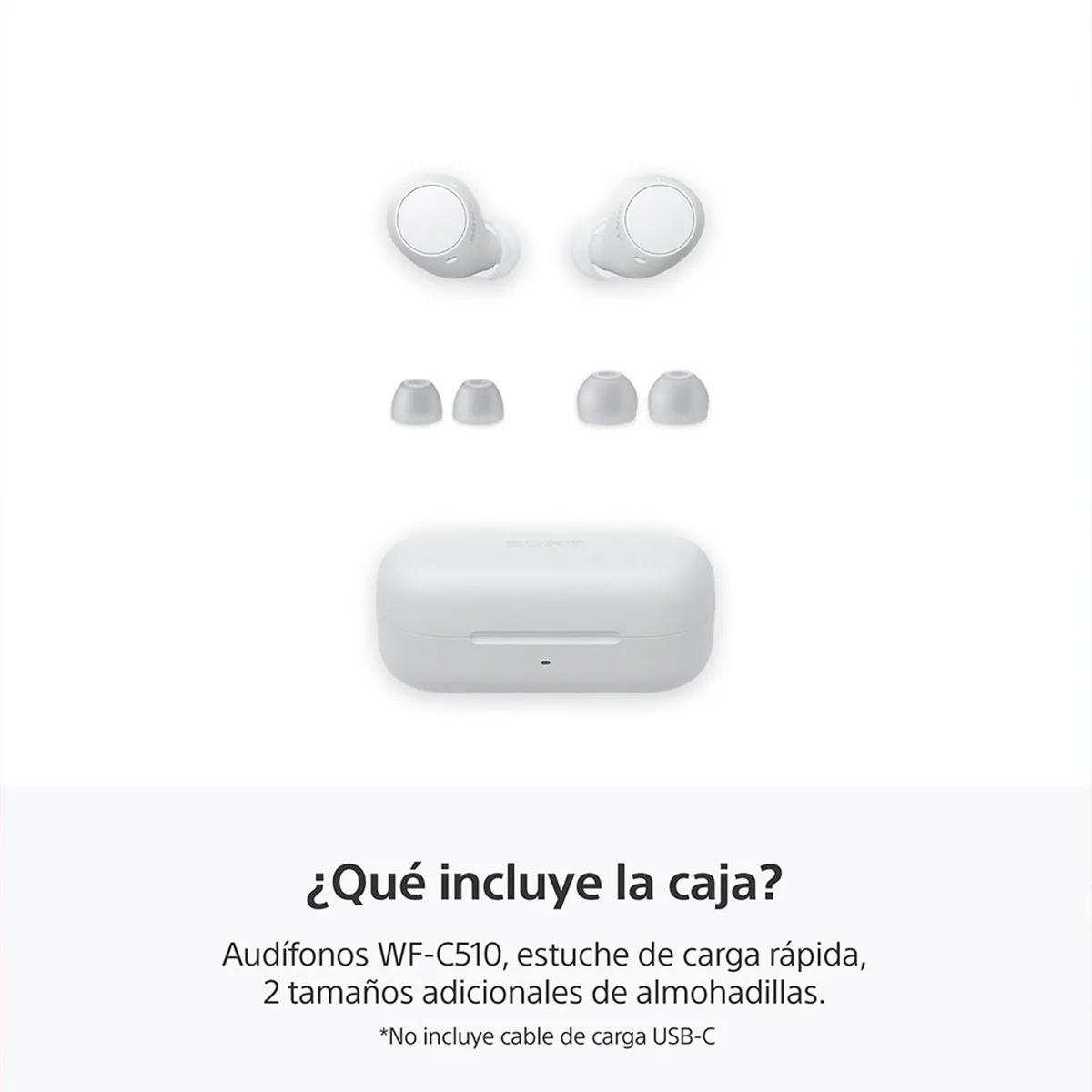 SONY - Audifonos Bluetooth WF-C510 Sony