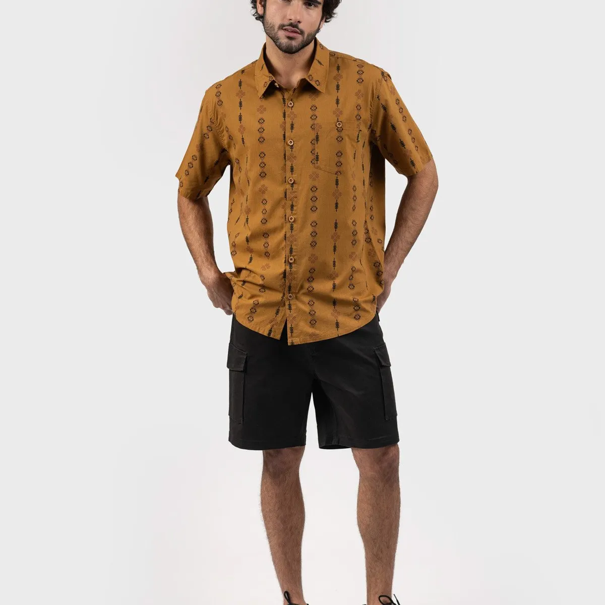 GNOMO - Guayabera Manga Corta Hombre Gnomo