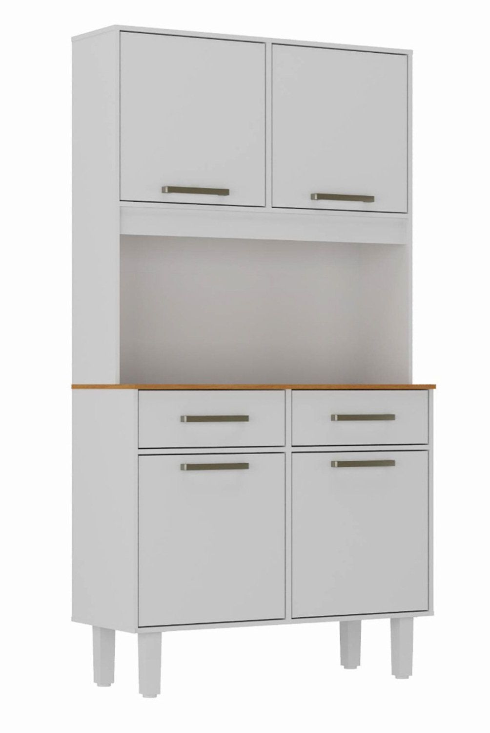 BE DESIGN - Mueble Cocina Pop Plus 4 Puertas Blanco Be Design