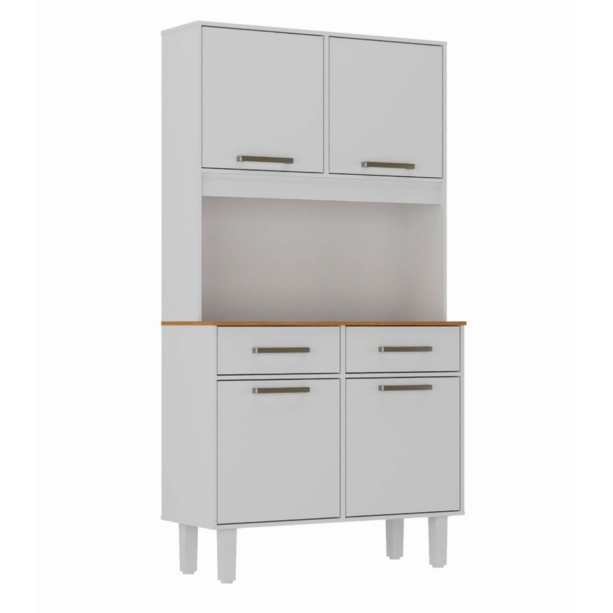 BE DESIGN - Mueble Cocina Pop Plus 4 Puertas Blanco Be Design
