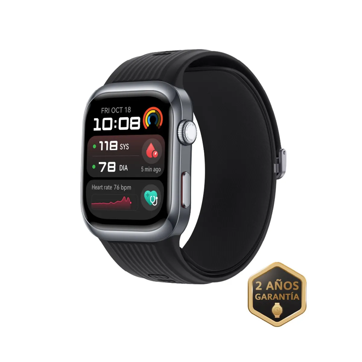 HUAWEI - Smartwatch Huawei D2 Negro Con Monitoreo De Presión Arterial