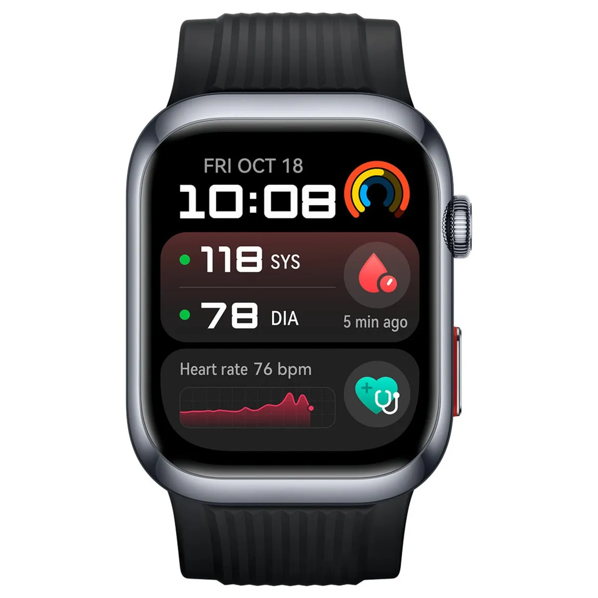 HUAWEI - Smartwatch Huawei D2 Negro Con Monitoreo De Presión Arterial