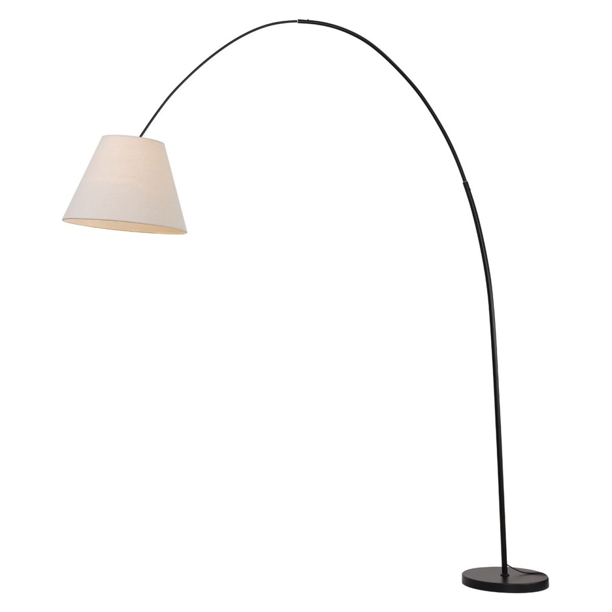 DISEÑO 3 - Lámpara Pie Atenas Negra Diseño 3