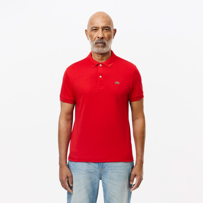 LACOSTE - Polera Manga Corta Algodón Hombre Lacoste