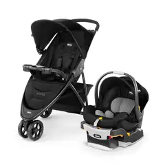 CHICCO - Coche Travel System Viaro Black