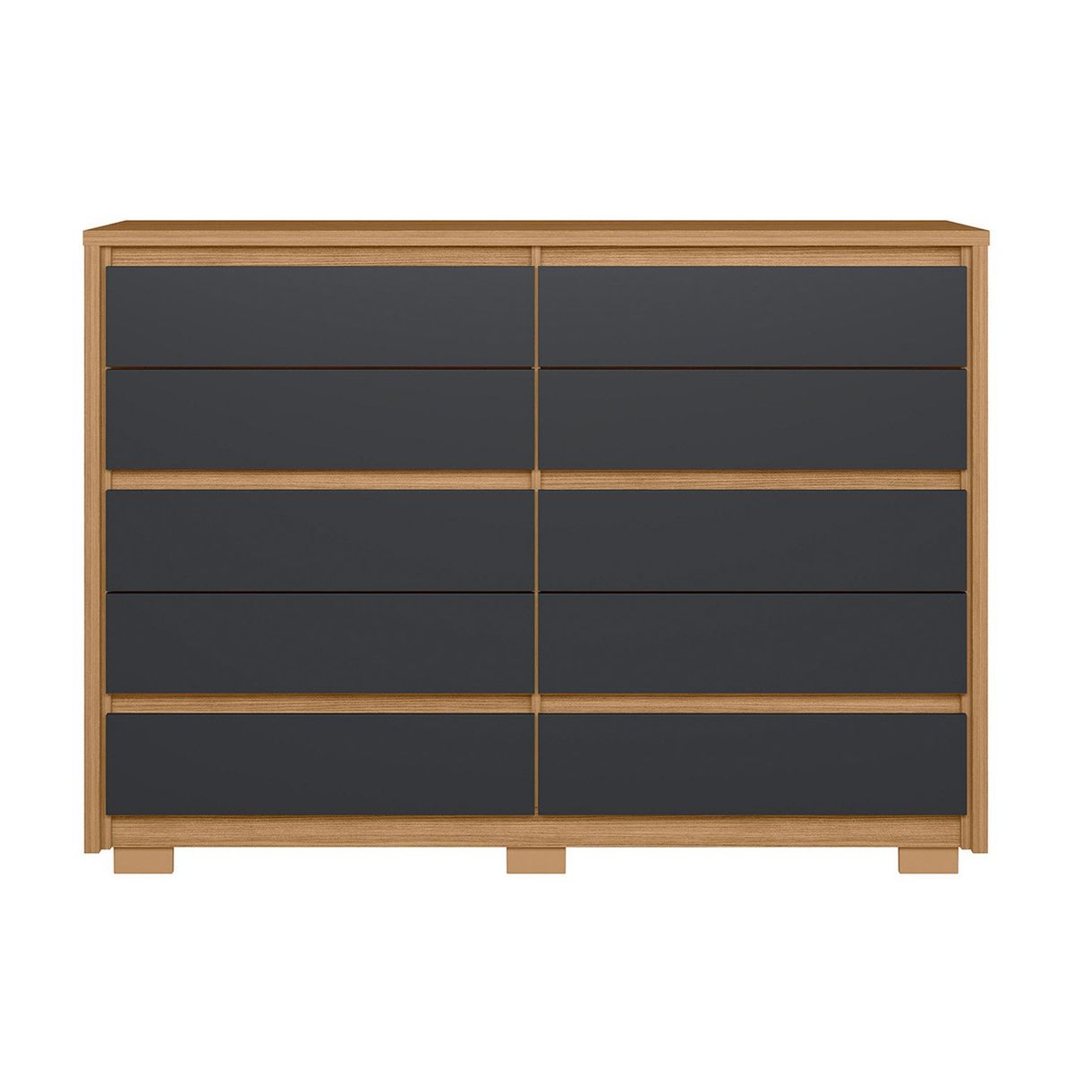 VEKKAHOME - Cómoda Dueto 10 Cajones Vekkahome