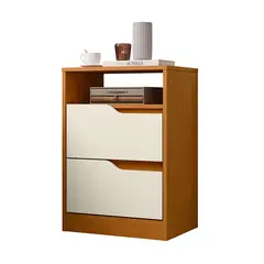 VEKKAHOME - Velador Sole 2 Cajones