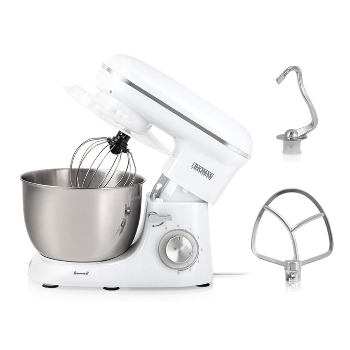 THOMAS - Batidora de pie th-911b 4 lt 1300 w