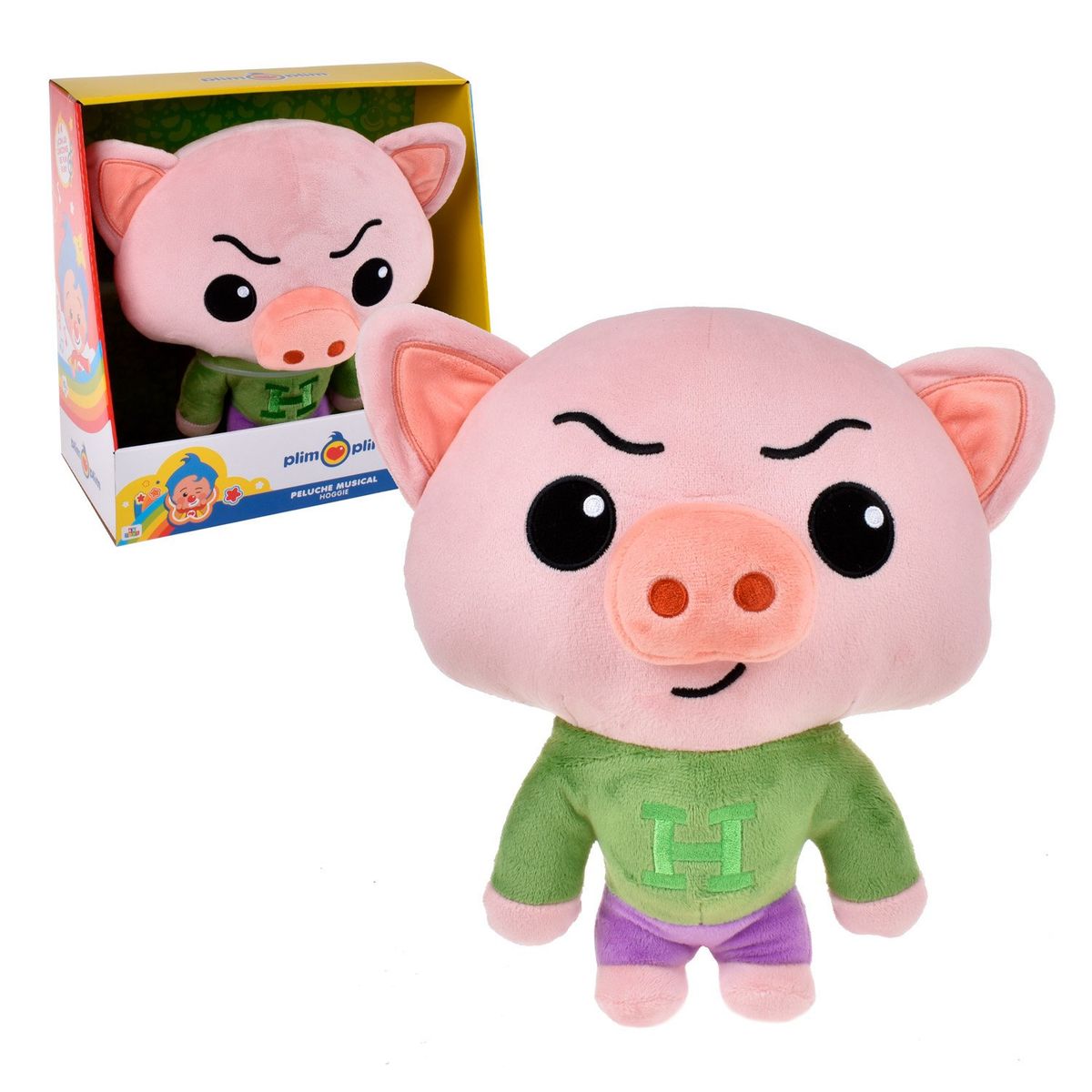  - Peluche 30 Cms Sonido  Hoggie Plim Plim