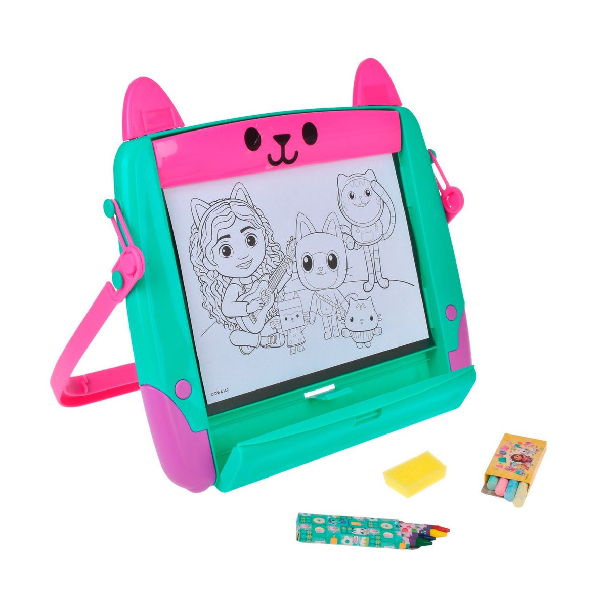 LA CASA DE GABBY - Pizarra 4 En 1  La Casa De Gabby