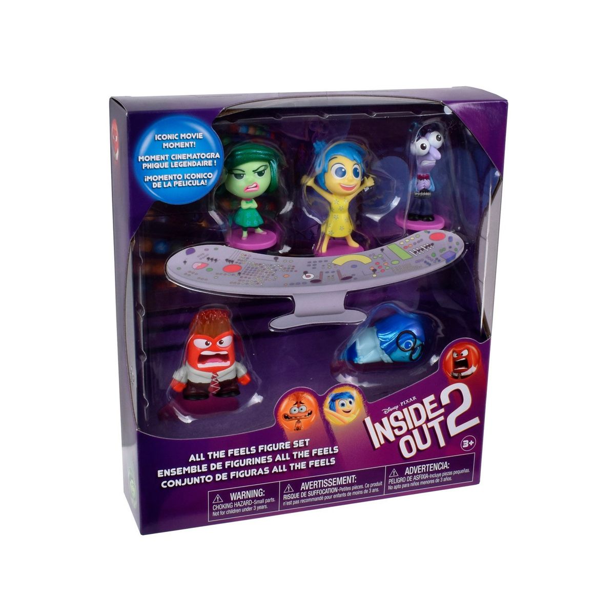 INTENSAMENTE - Pack 5 Figuras Intensamente