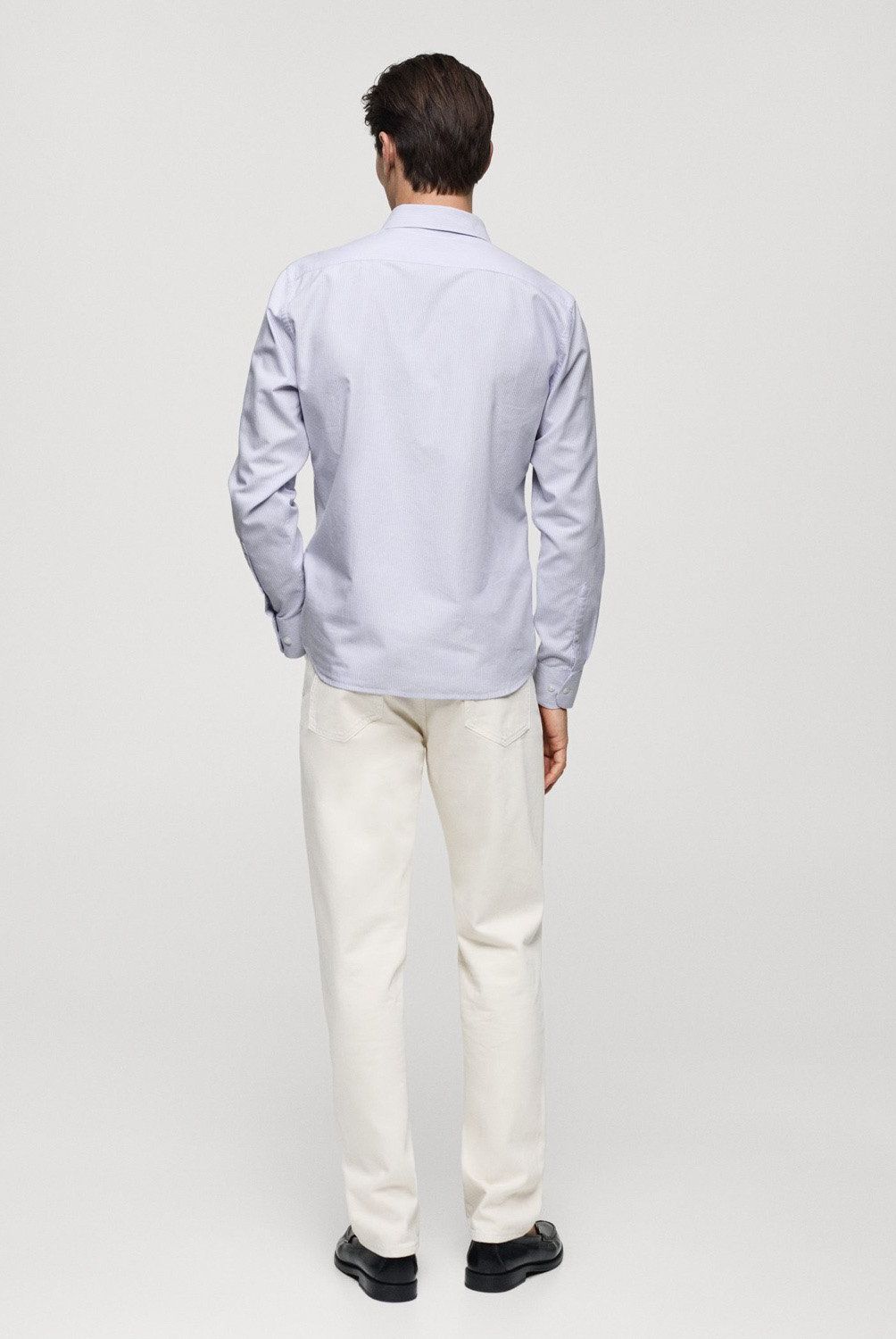 MANGO MAN - Camisa 100% Algodón Rayas Kodak Hombre Mango Man