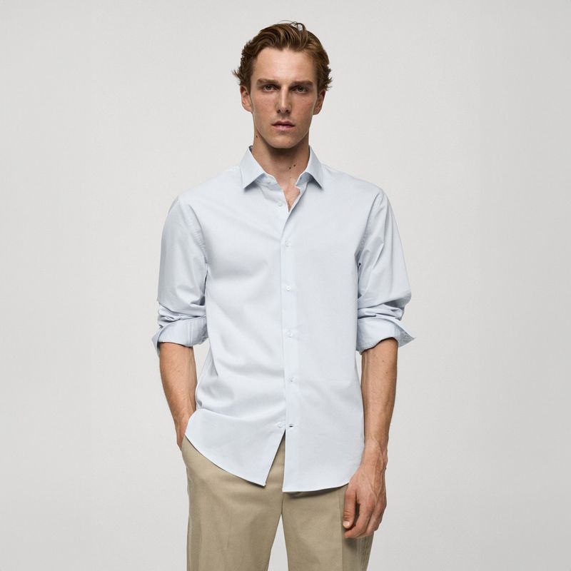 MANGO MAN - Camisa Play Regular Fit Algodón Hombre Mango Man