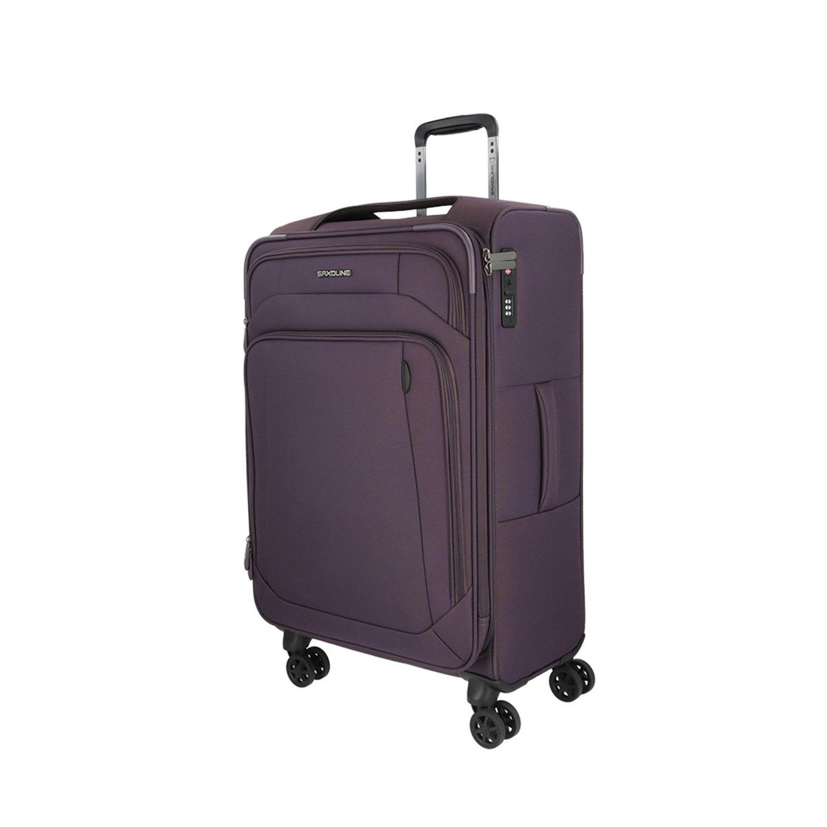 SAXOLINE - Maleta Mediana Airshock 4SX Púrpura Saxoline