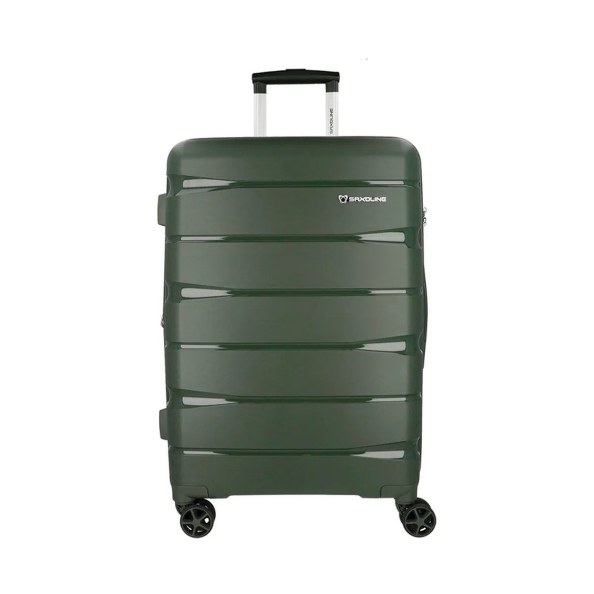 SAXOLINE - Maleta Grande Copper Verde Oliva Saxoline