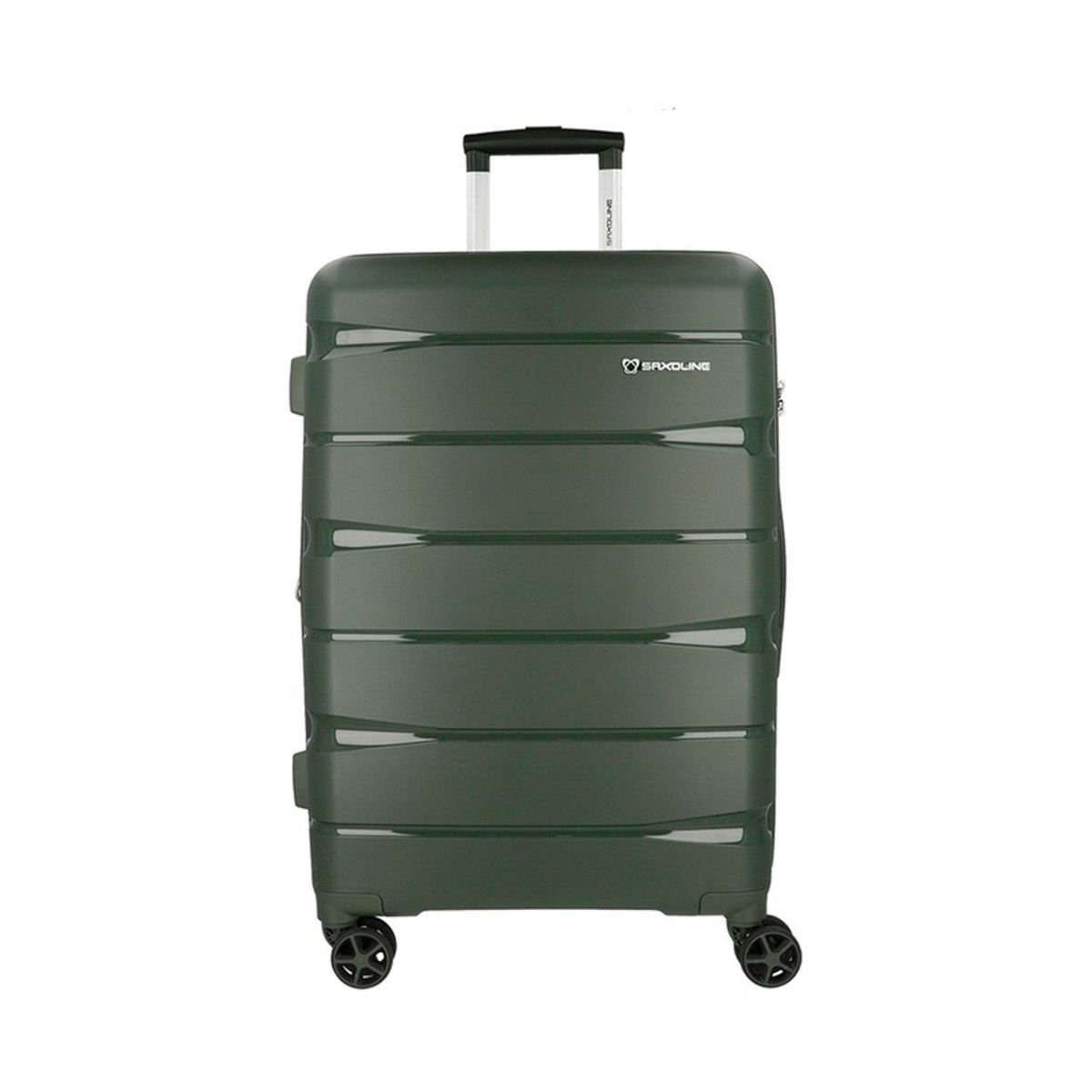 SAXOLINE - Maleta Grande Copper Verde Oliva Saxoline