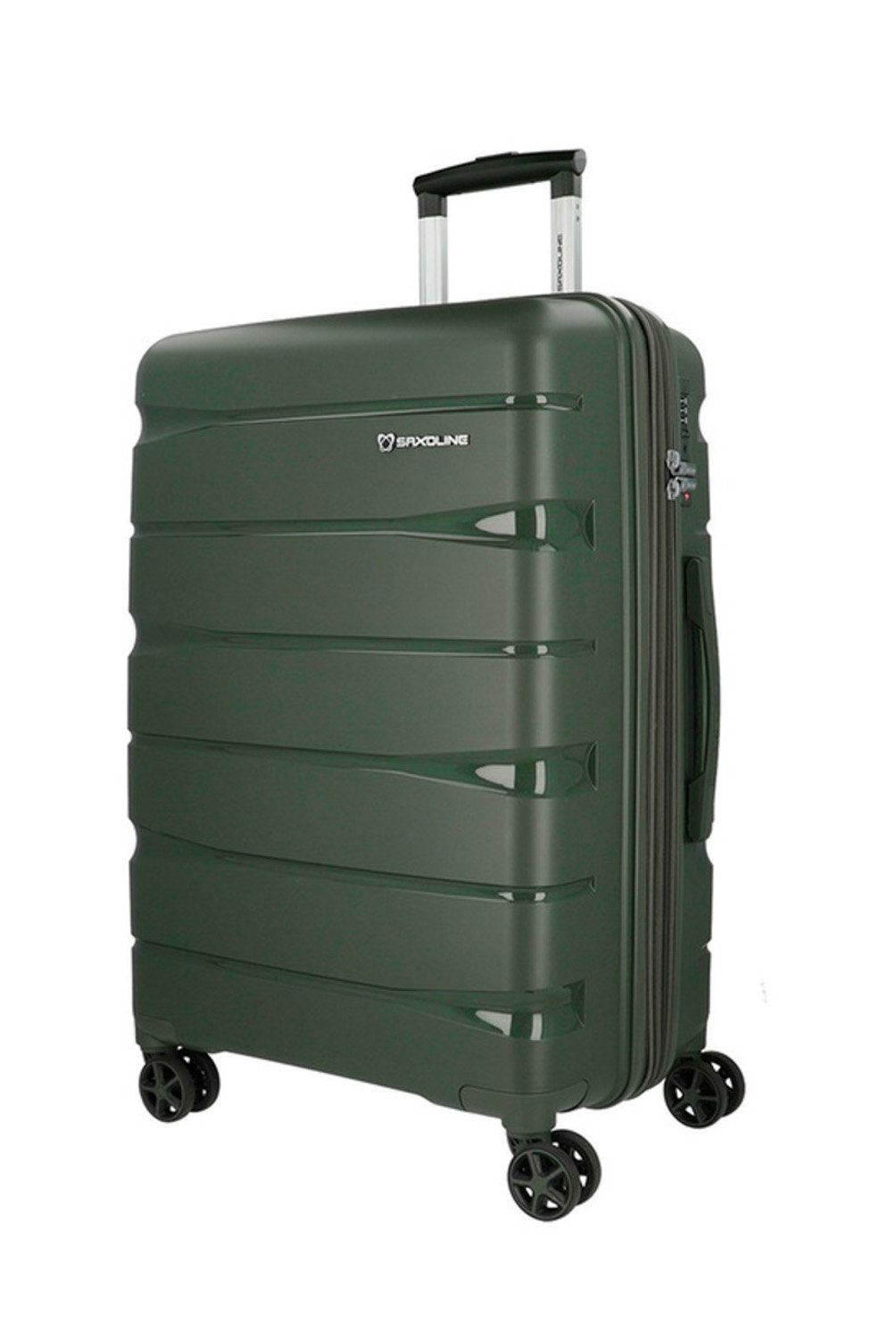 SAXOLINE - Maleta Grande Copper Verde Oliva Saxoline
