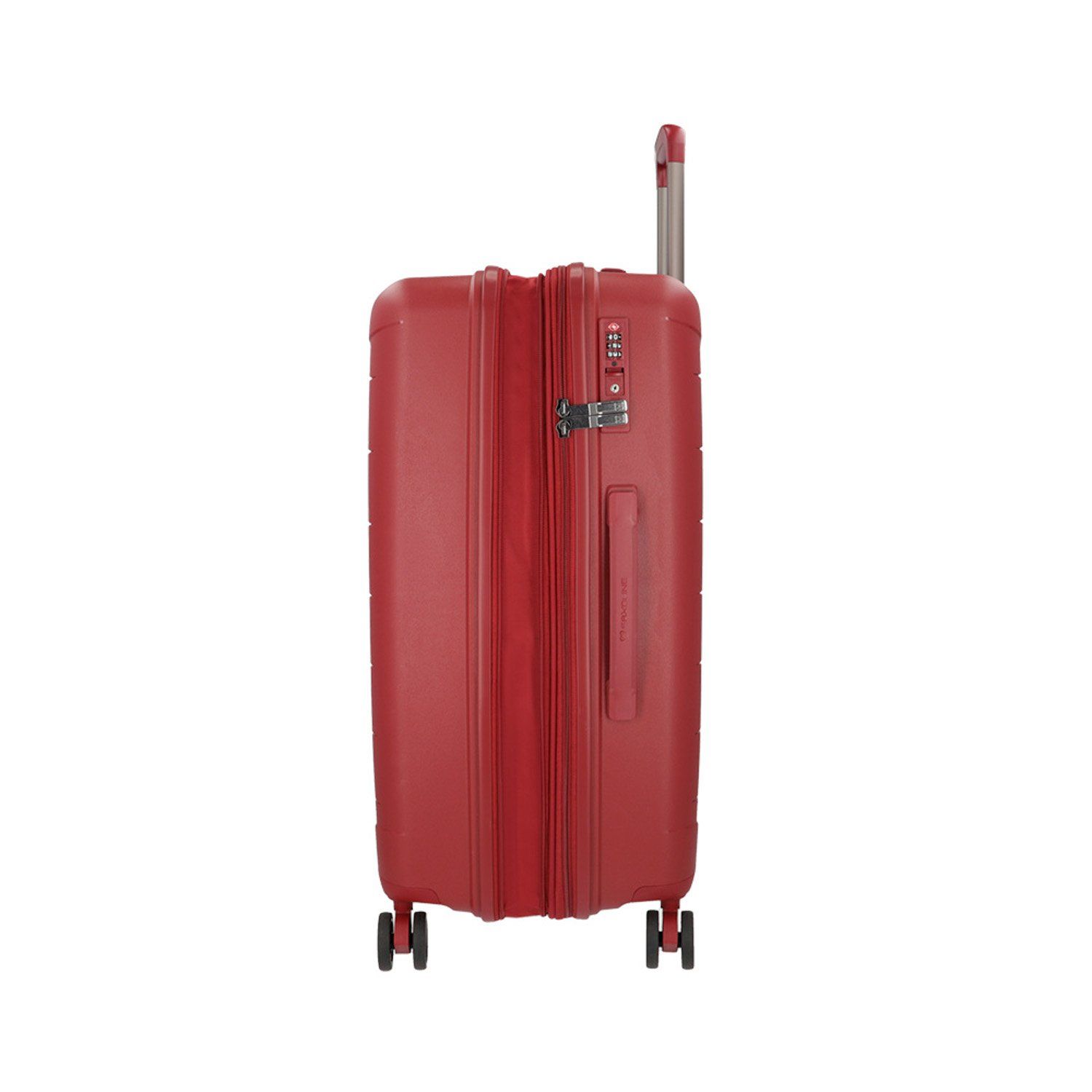PUSH レッド シルバー SAXOLINE Maleta Mediana Moonstone Rojo Saxoline | Falabella Chile