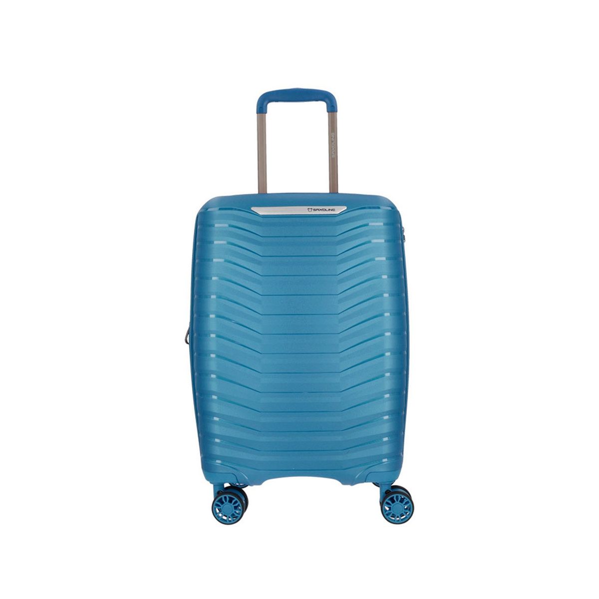 SAXOLINE - Maleta De Cabina Titanium Azul Saxoline