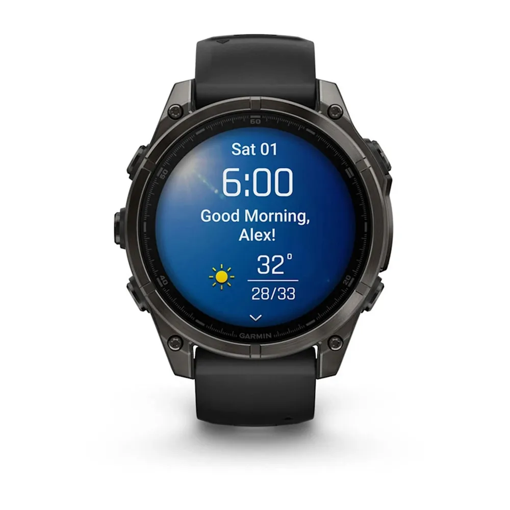 Garmin Fenix 8 AMOLED Sapphire 47mm Carbon Gray, foto 9