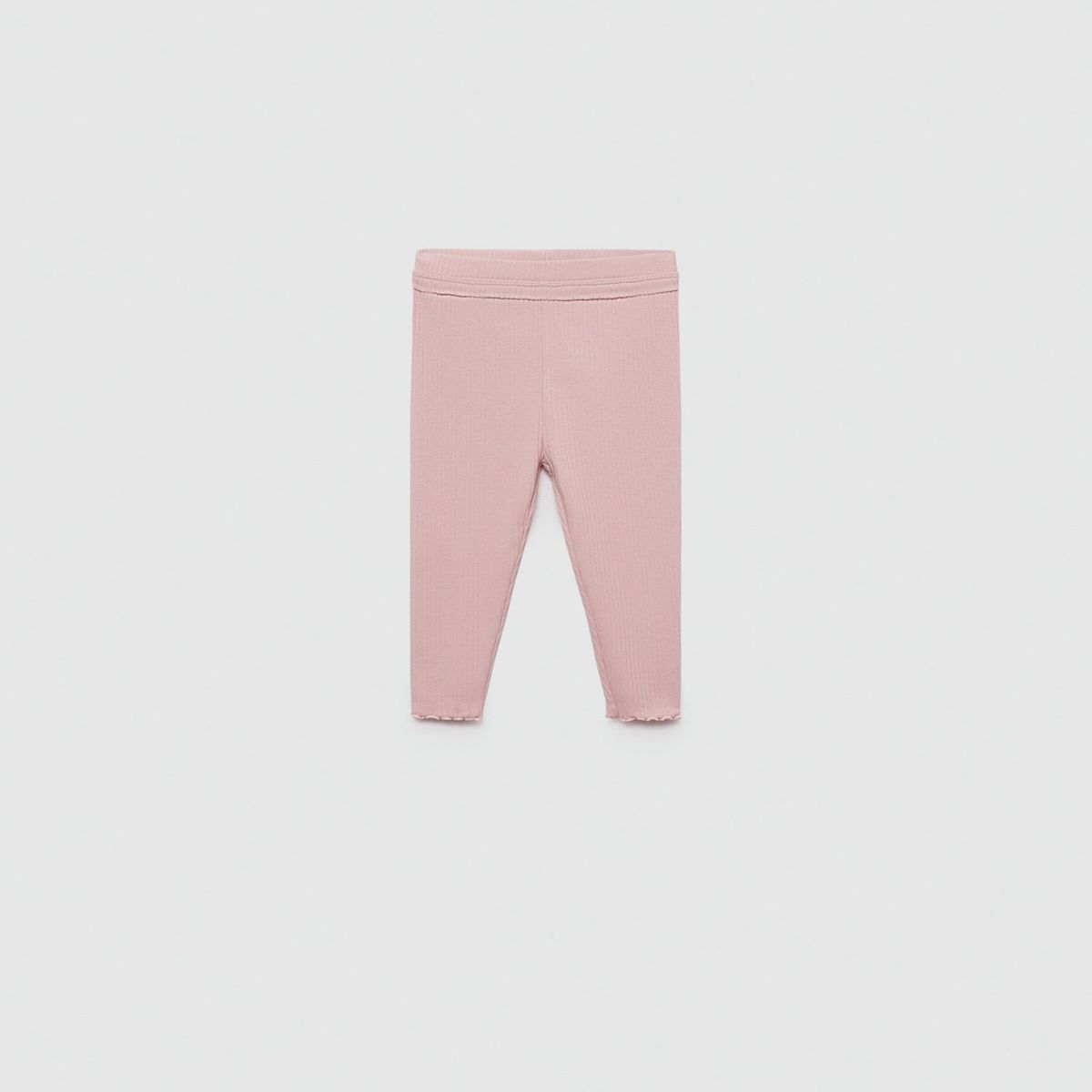 MANGO KIDS - Leggings Canalé Algodón Bebé Niña Mango Kids