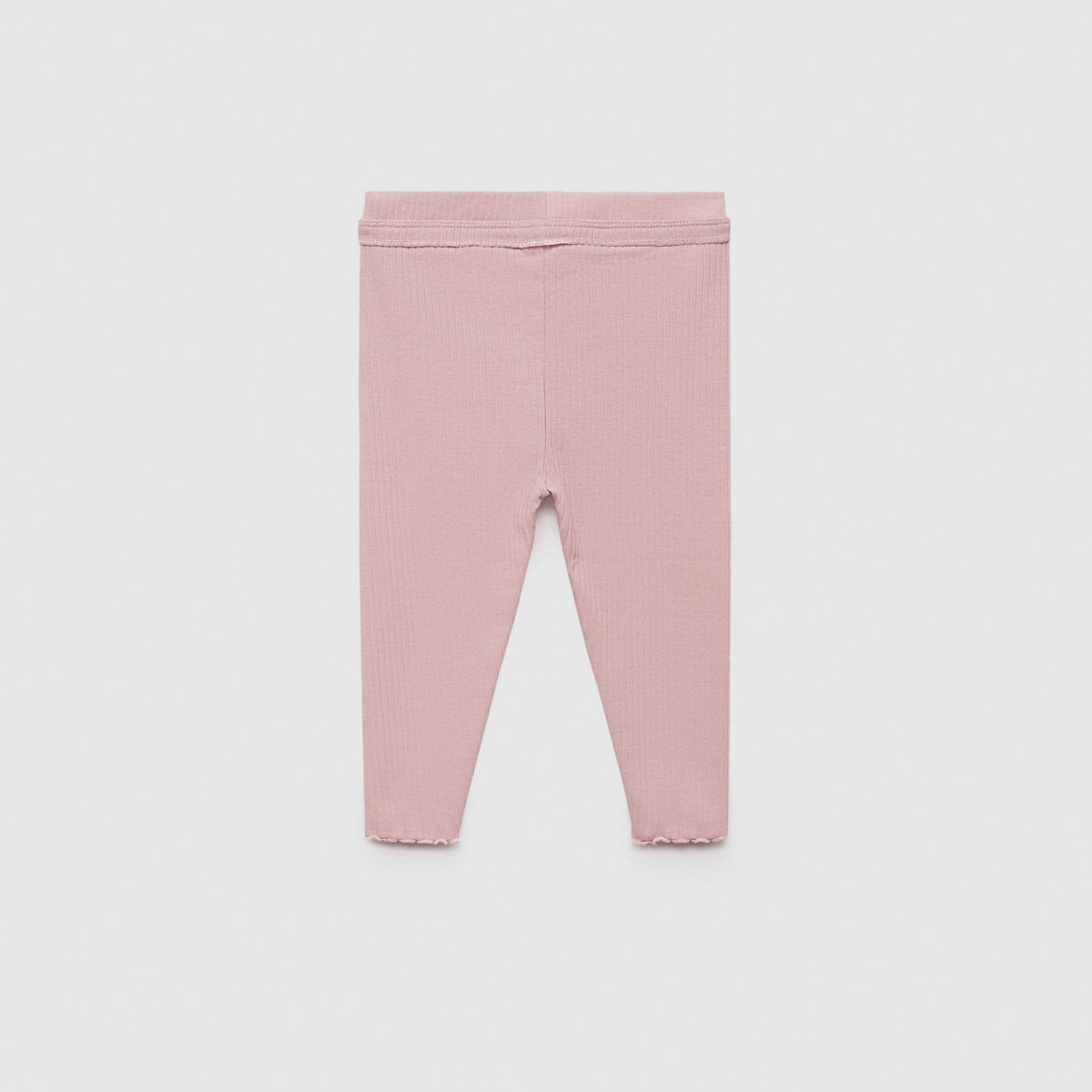 MANGO KIDS - Leggings Canalé Algodón Bebé Niña Mango Kids