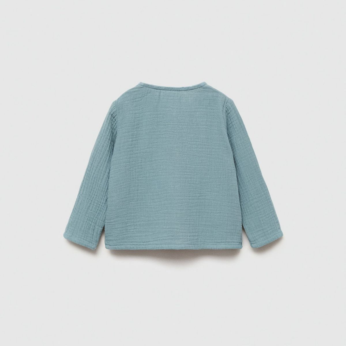 MANGO KIDS - Camisa Algodón Bambula Unisex Bebé Mango Kids