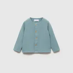 MANGO KIDS - Camisa Algodón Bambula Unisex Bebé